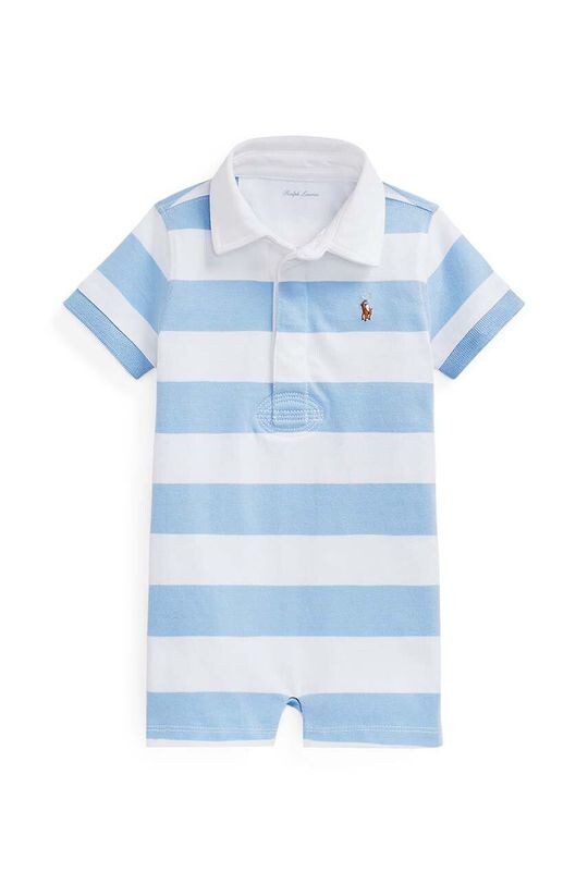 

Polo Ralph Lauren Хлопковый детский комбинезон, синий