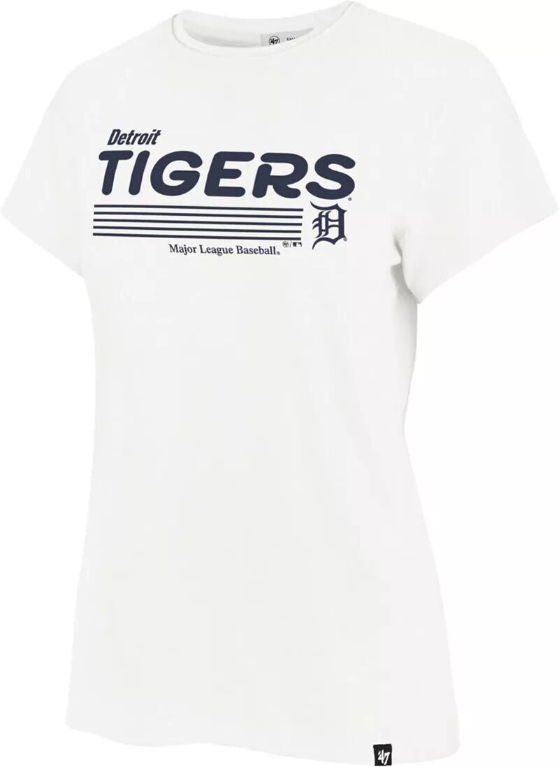 

Женская белая футболка Harmonize Franklin '47 Detroit Tigers