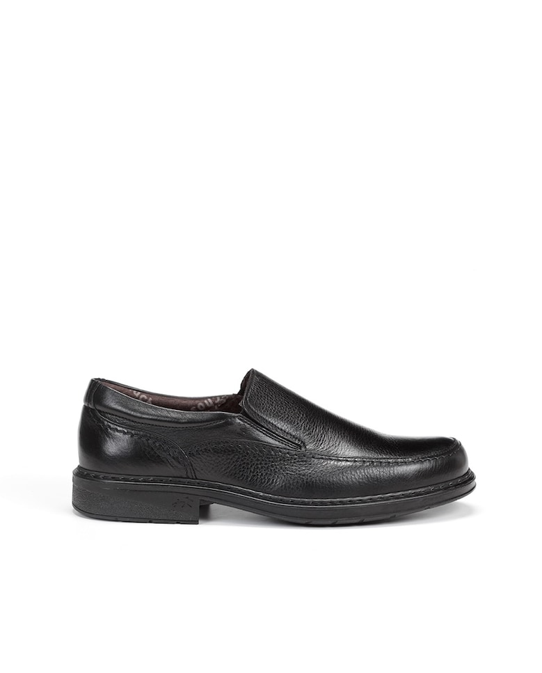 Мужские черные кожаные лоферы Fluchos, черный fluchos мужские черные кожаные туфли на шнуровке fluchos черный