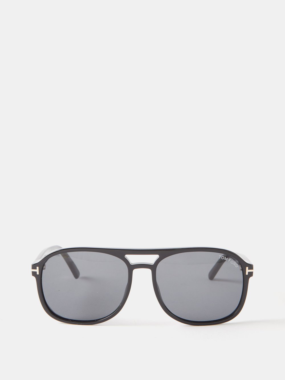 Солнцезащитные очки-авиаторы rosco из ацетата Tom Ford, черный