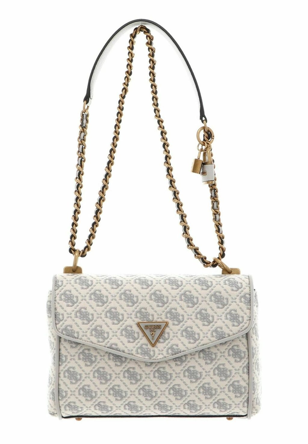 

Сумка Guess ОТКРЫТКА-КАБРИОЛЕТ SHEMARA, цвет dove logo