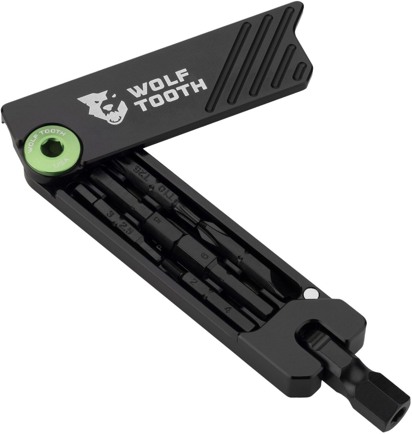 

Многофункциональный велосипедный шестигранный ключ на 6 бит Wolf Tooth Components, зеленый