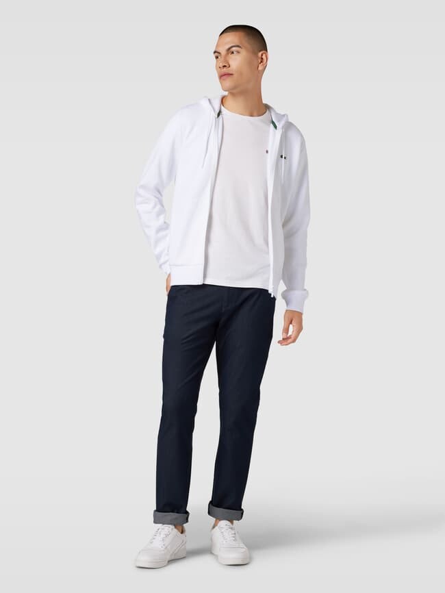 

Толстовка с вышитым логотипом Lacoste, белый