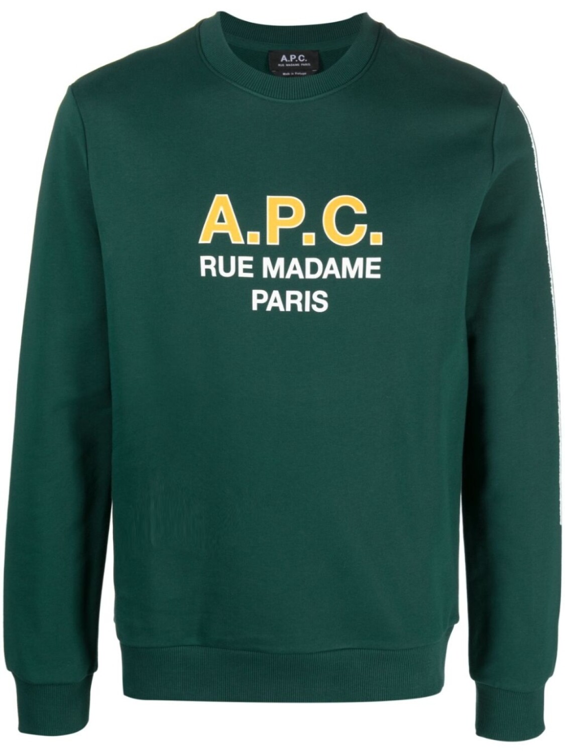 

A.P.C. толстовка с логотипом, зеленый