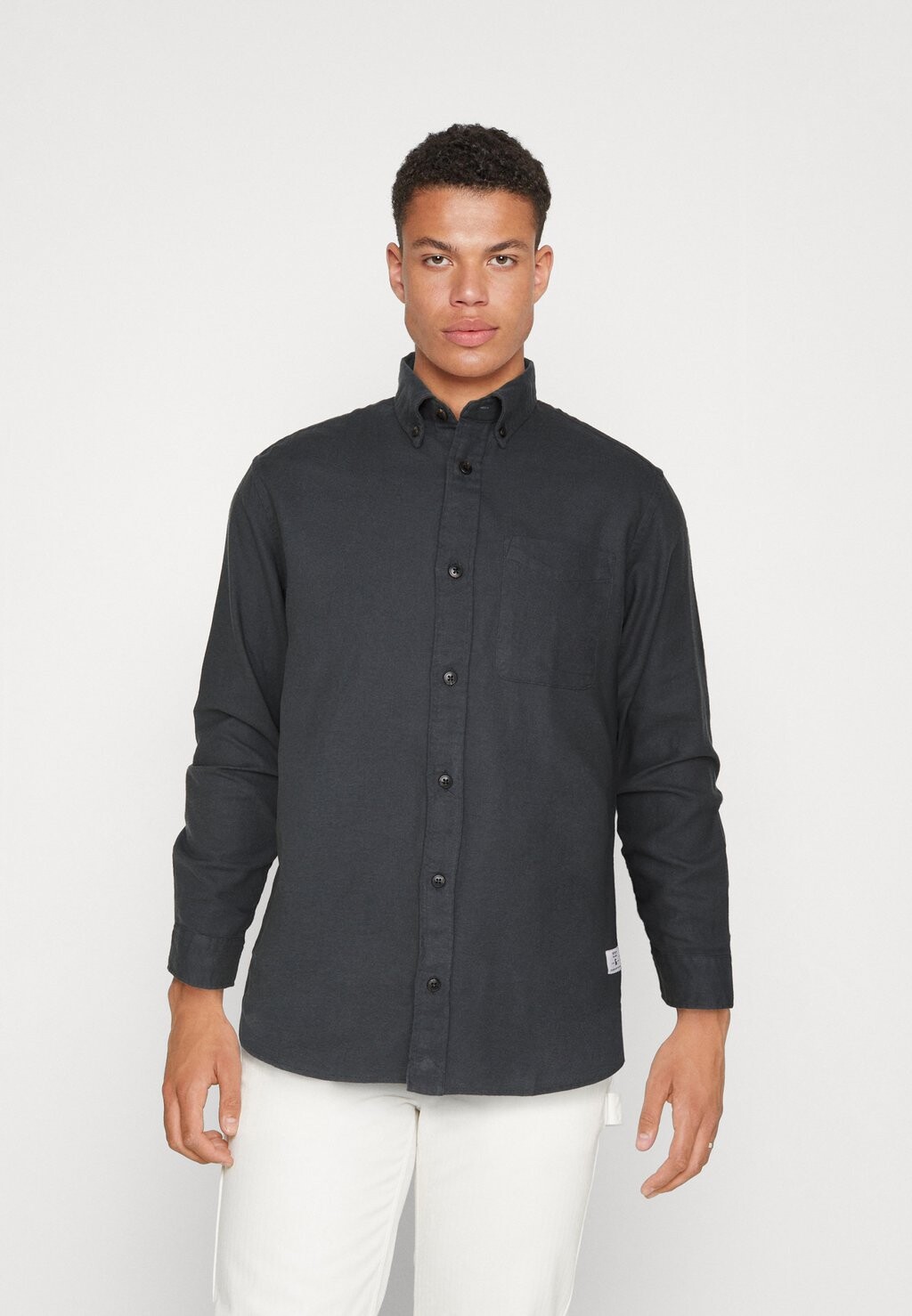 

Рубашка JPRBLUBROOK SOLID Jack & Jones, черный песочный