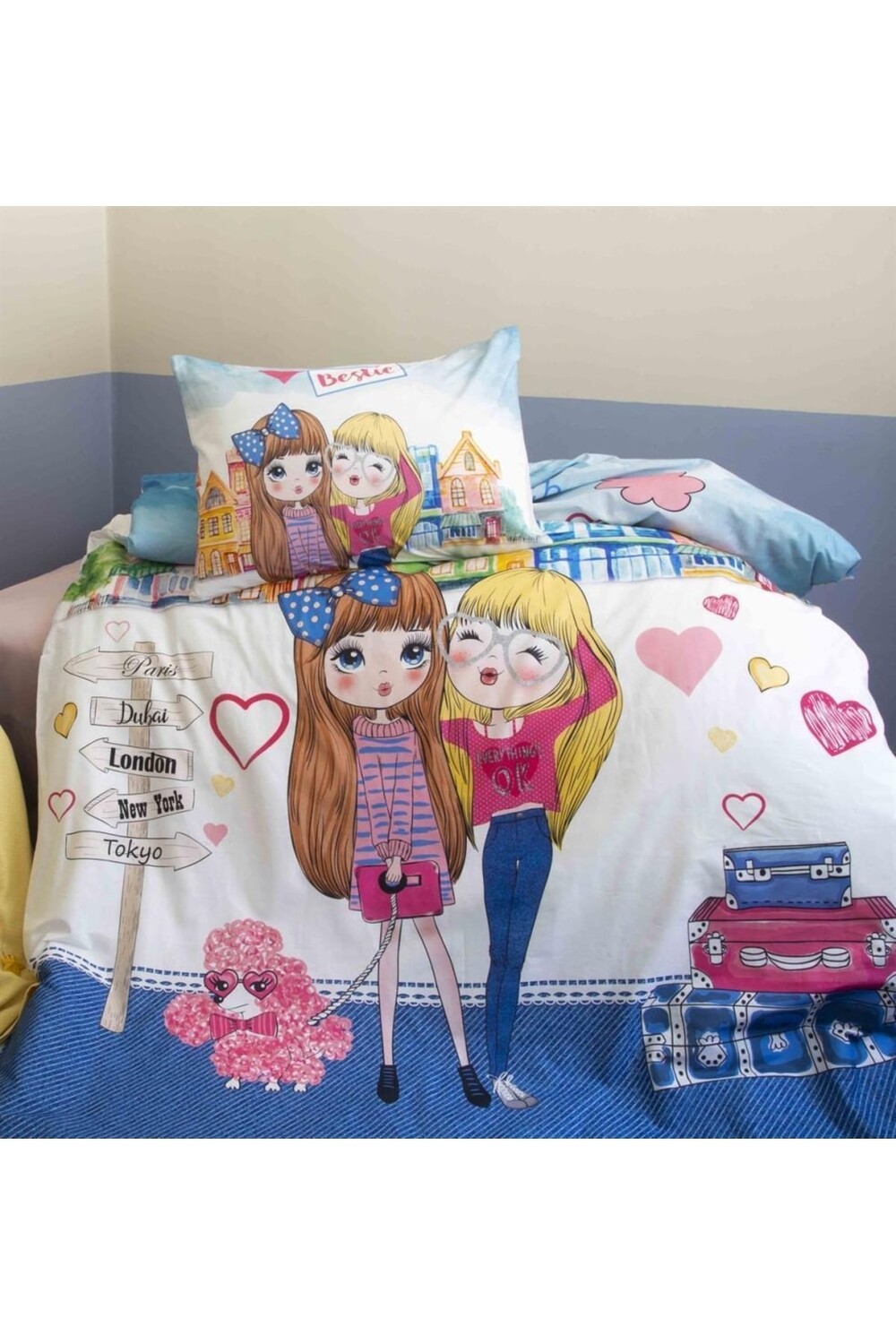 

Комплект пододеяльников Issimo Home Bestie Ranforce
