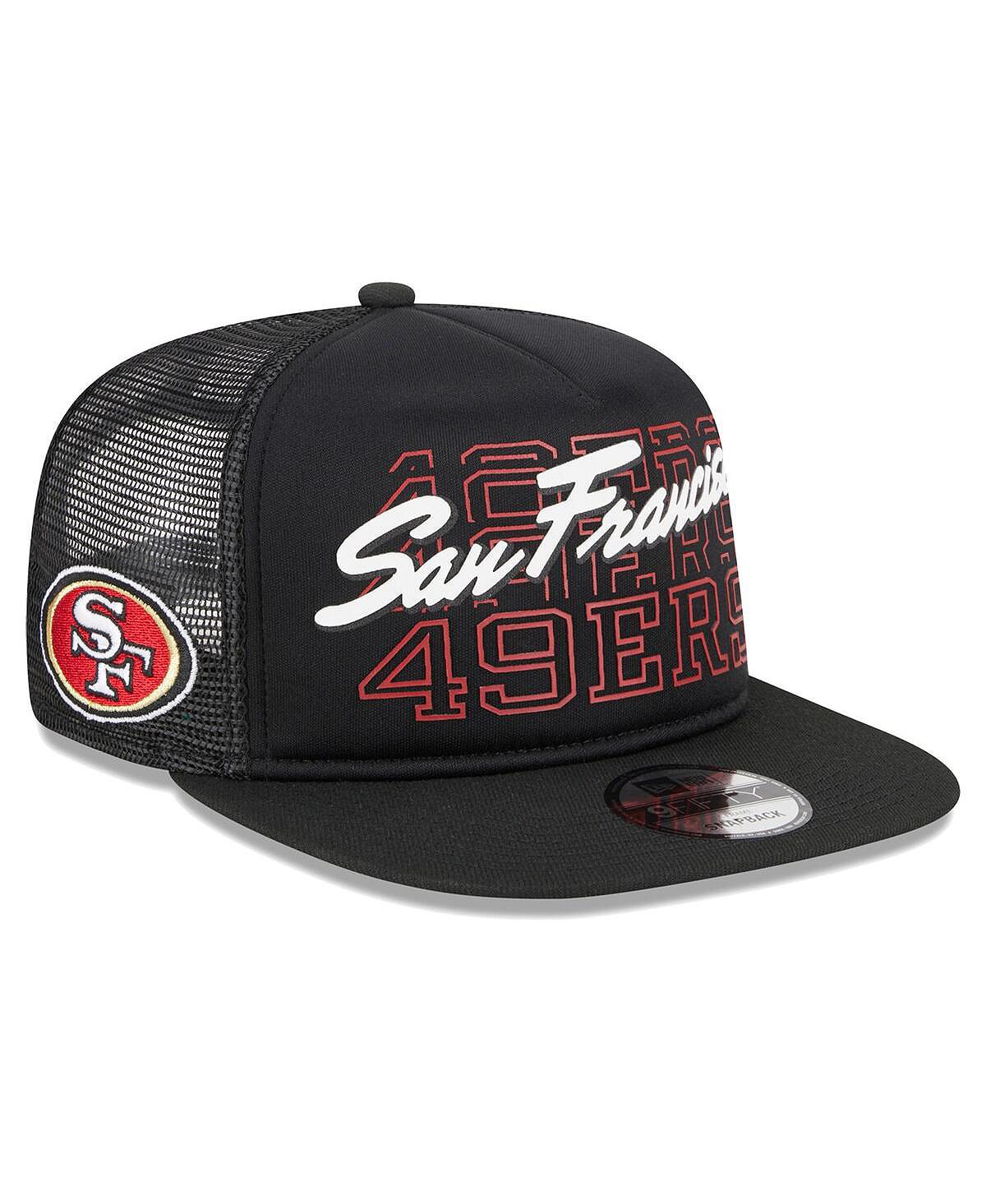 

Мужская черная кепка San Francisco 49ers Instant Replay 9FIFTY Snapback New Era