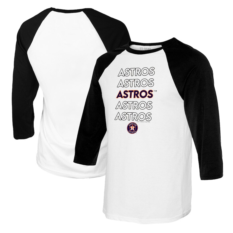 

Футболка с длинным рукавом Tiny Turnip Houston Astros, белый