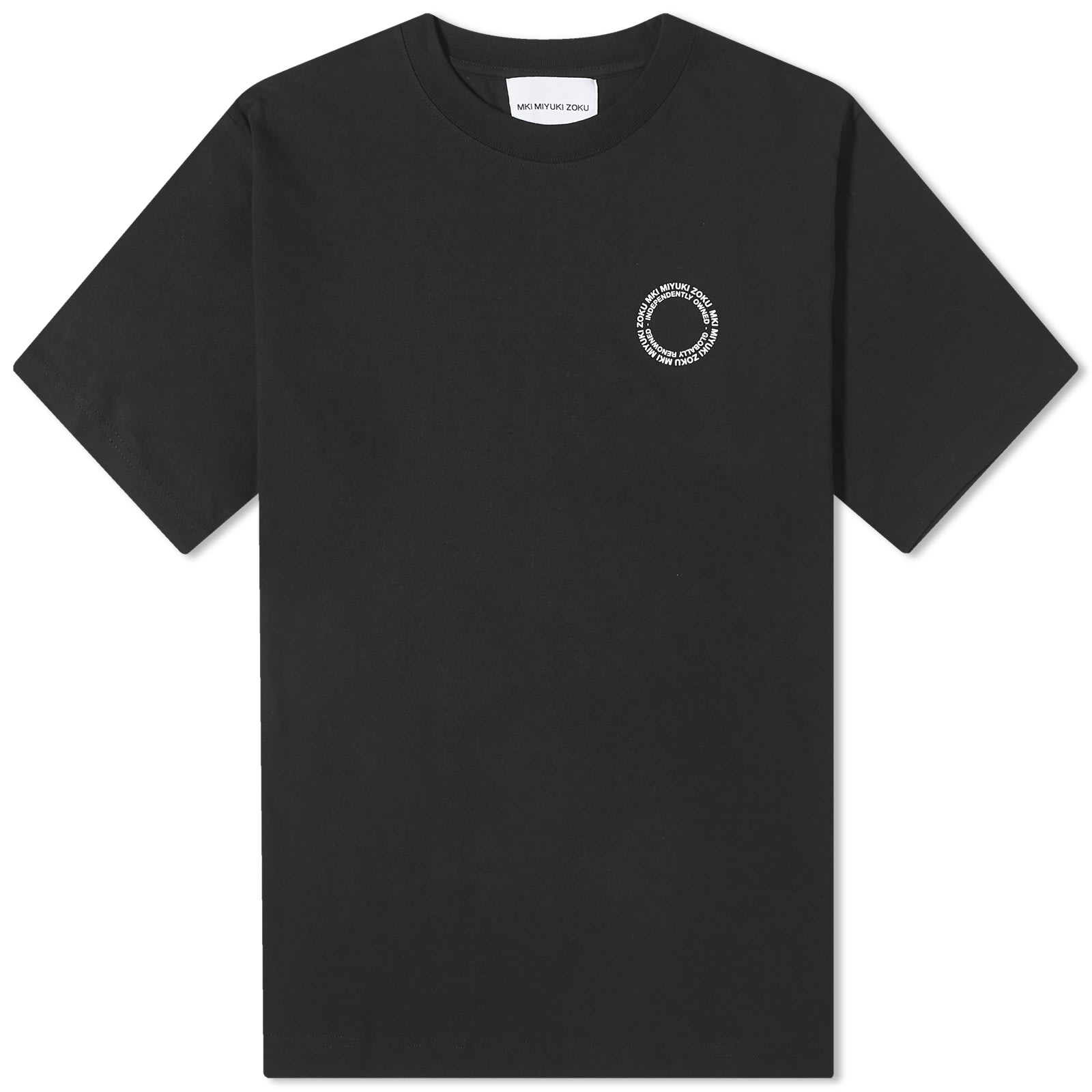 Футболка Mki Circle, черный футболка mki circle черный