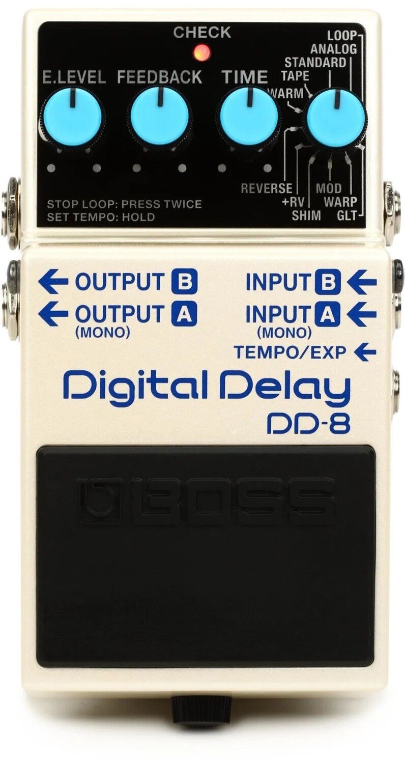 

Цифровая педаль задержки Boss DD-8