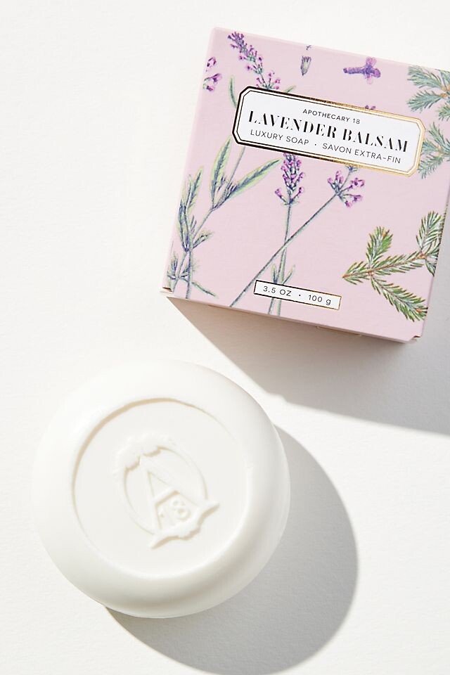 

Мыло Apothecary 18 кусковое в упаковке, фиолетовый