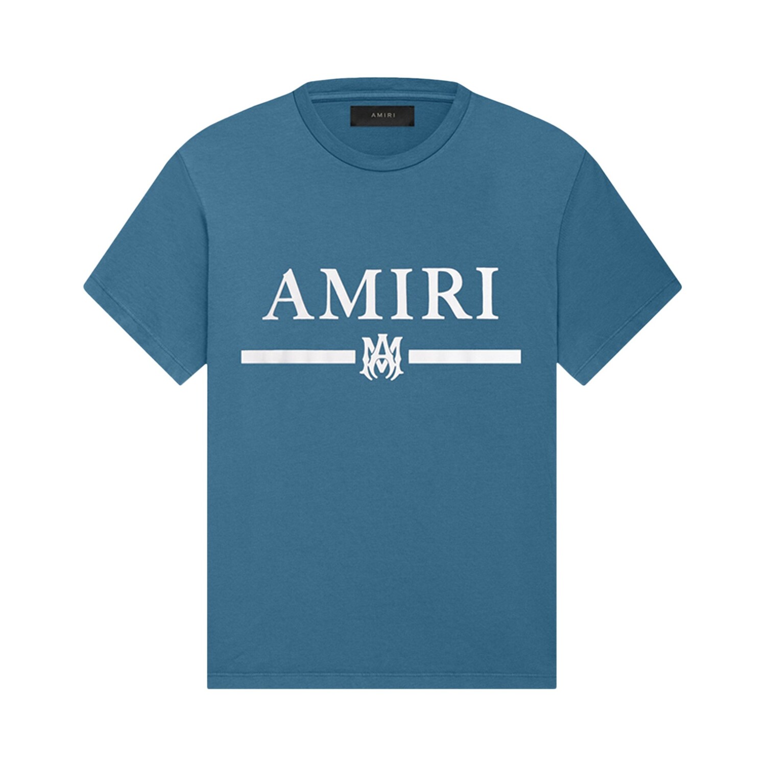 

Футболка с логотипом Amiri MA Bar, темно-бирюзовая, Зеленый