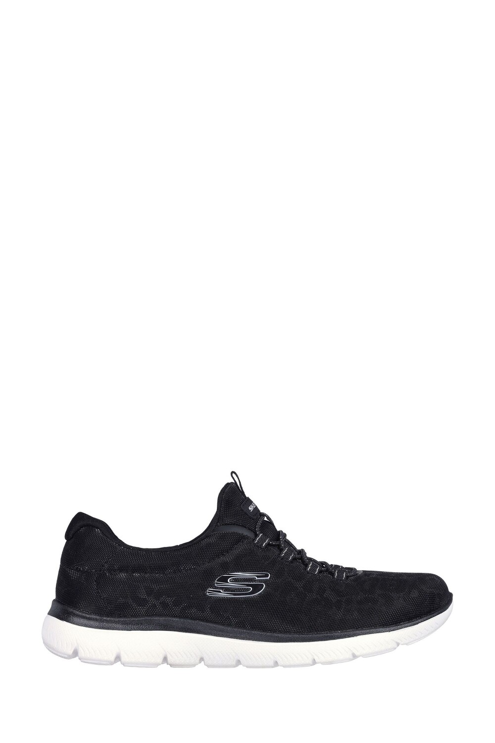 

Женские кроссовки Summits с блестящим принтом в горошек Skechers, черный