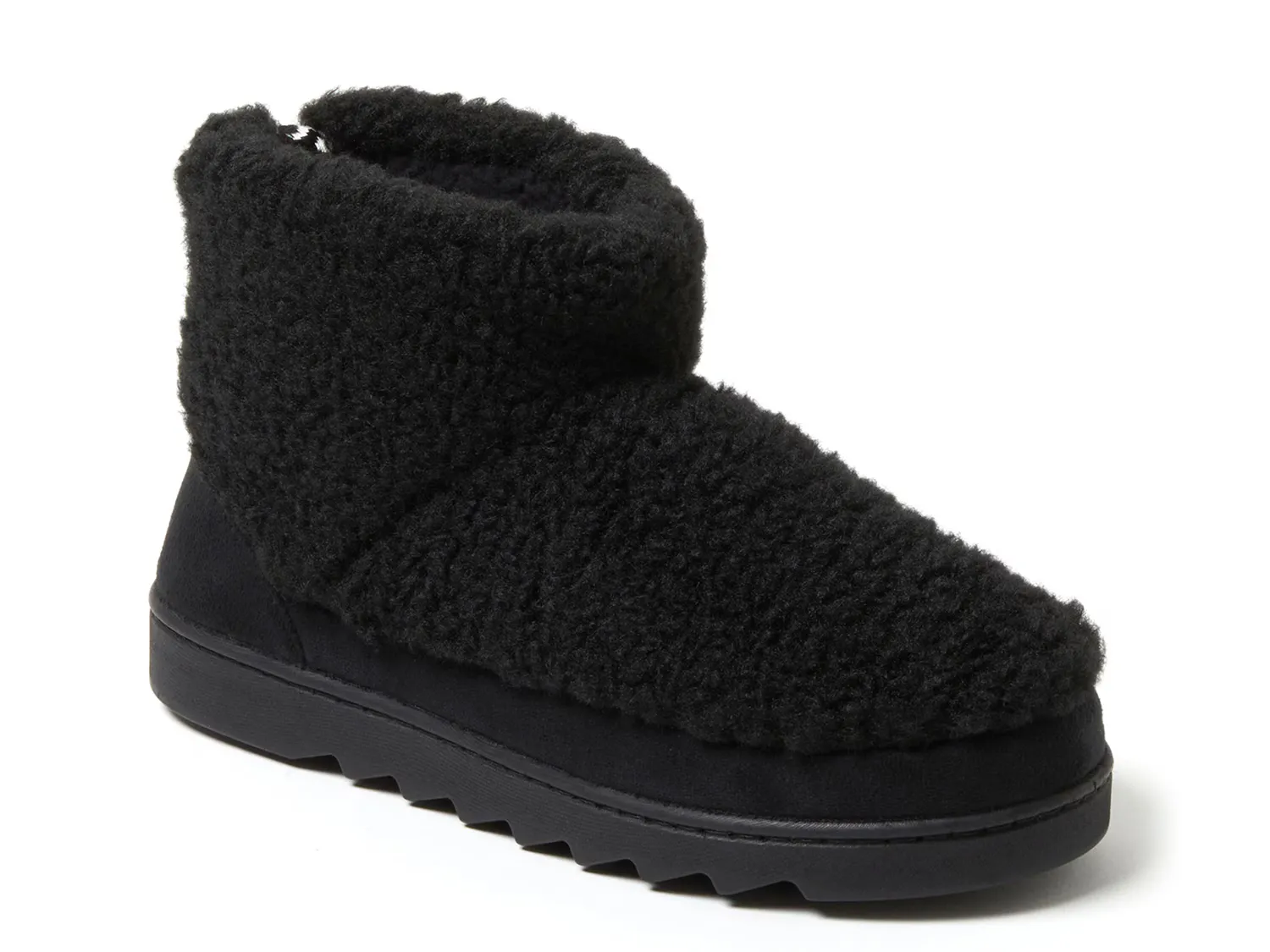 

Тапочки Whitney Teddy Bootie Slipper Dearfoams, черный