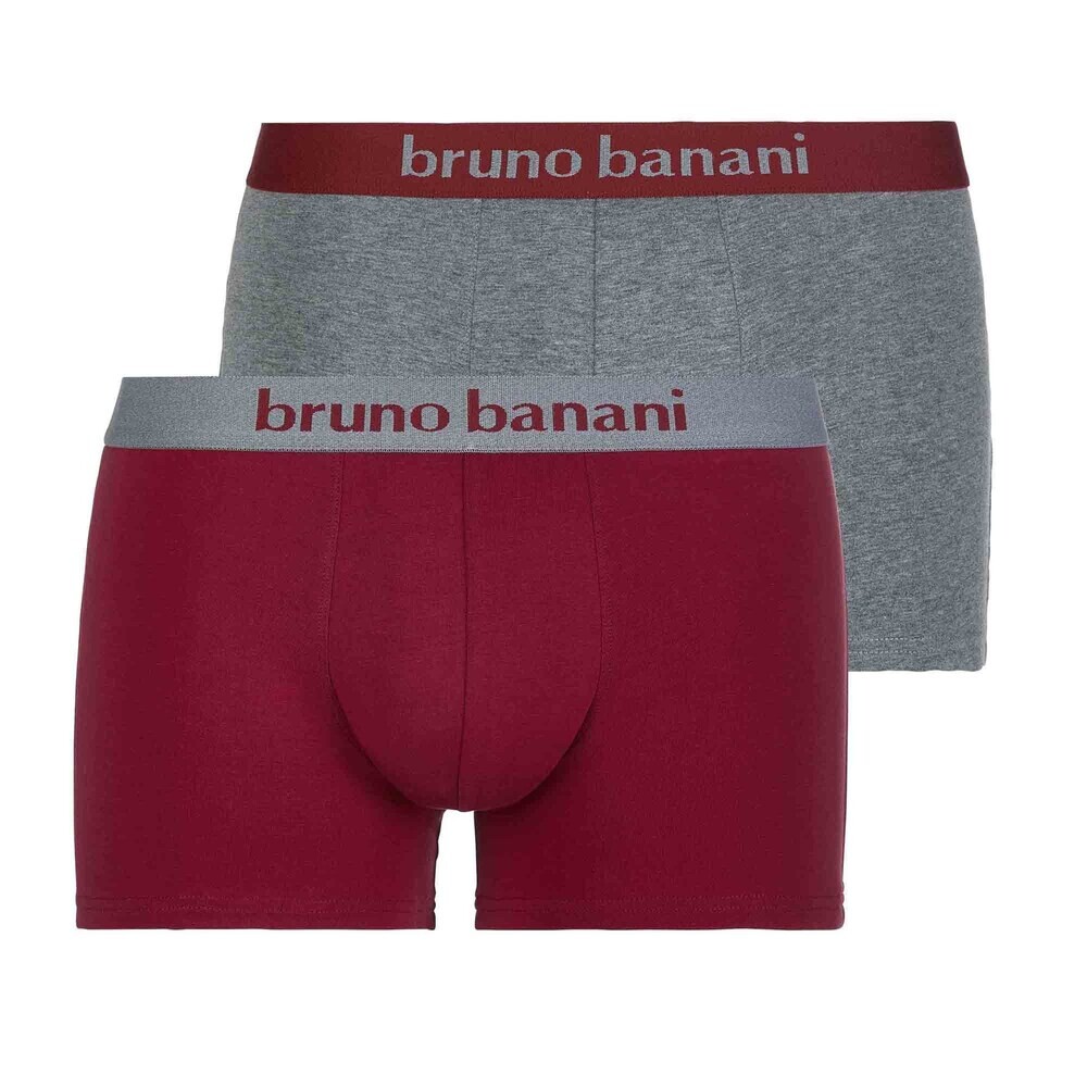 

Трусы боксеры Bruno Banani, серый/бордо