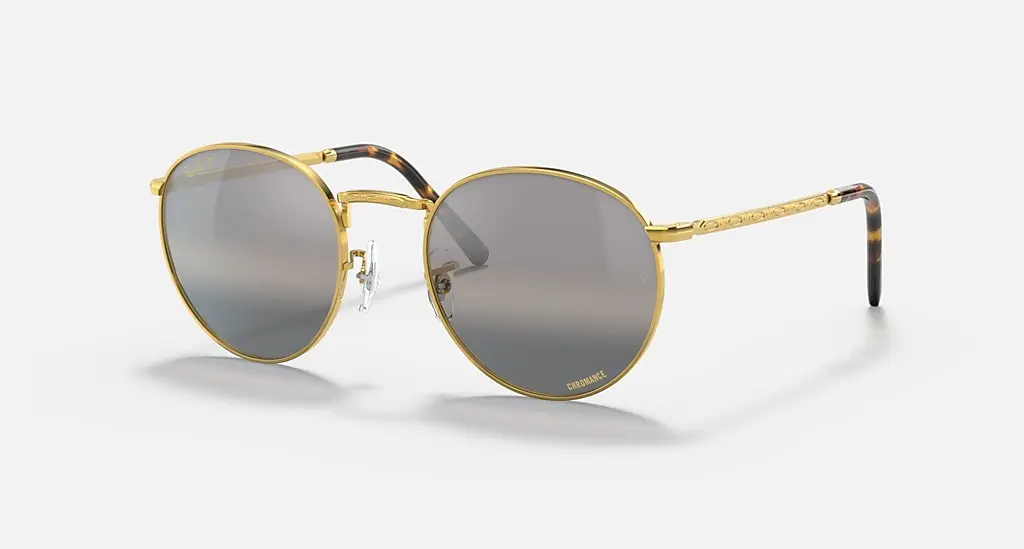 

Солнцезащитные очки Ray-Ban NEW ROUND, серебристый/серый