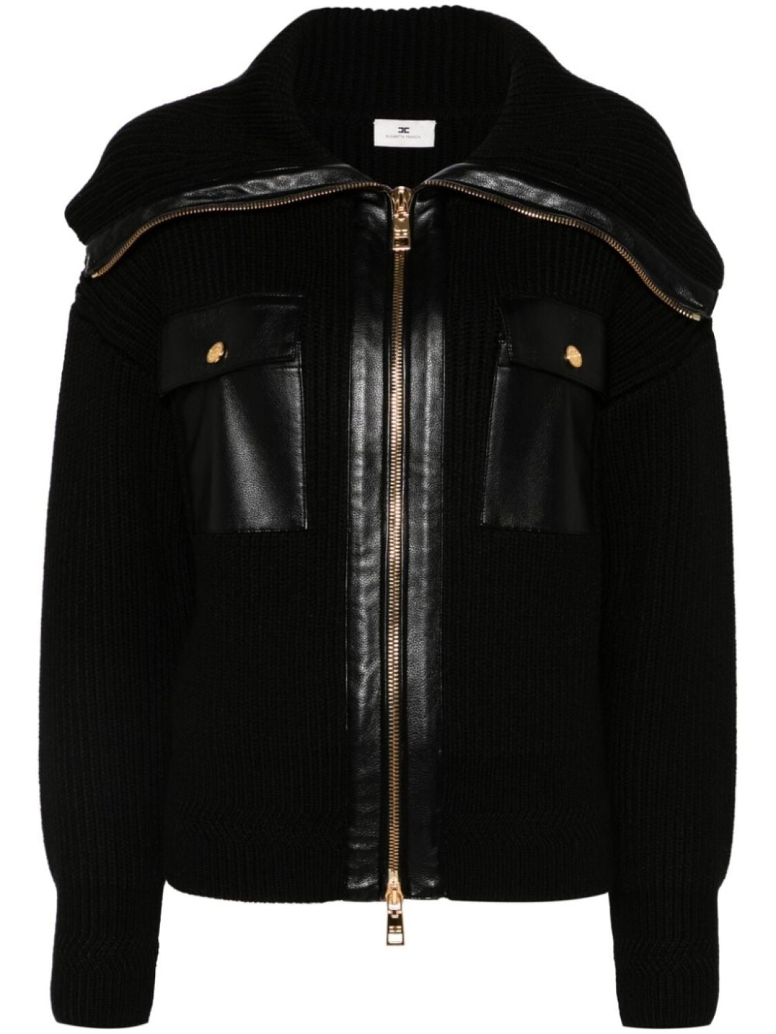 

Elisabetta Franchi кардиган в стиле рыбака, черный