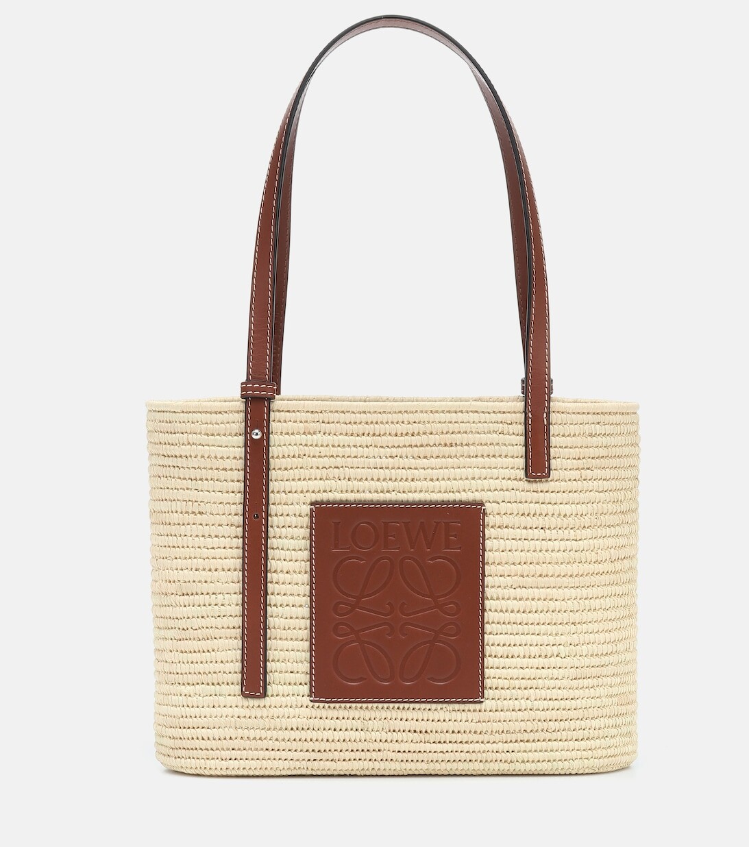 

Маленькая сумка-корзина Paula's Ibiza Anagram Loewe, бежевый