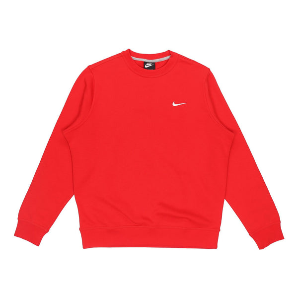цена Толстовка Nike Fleece Solid Color Fleece Lined Stay Warm Pullover Red, красный