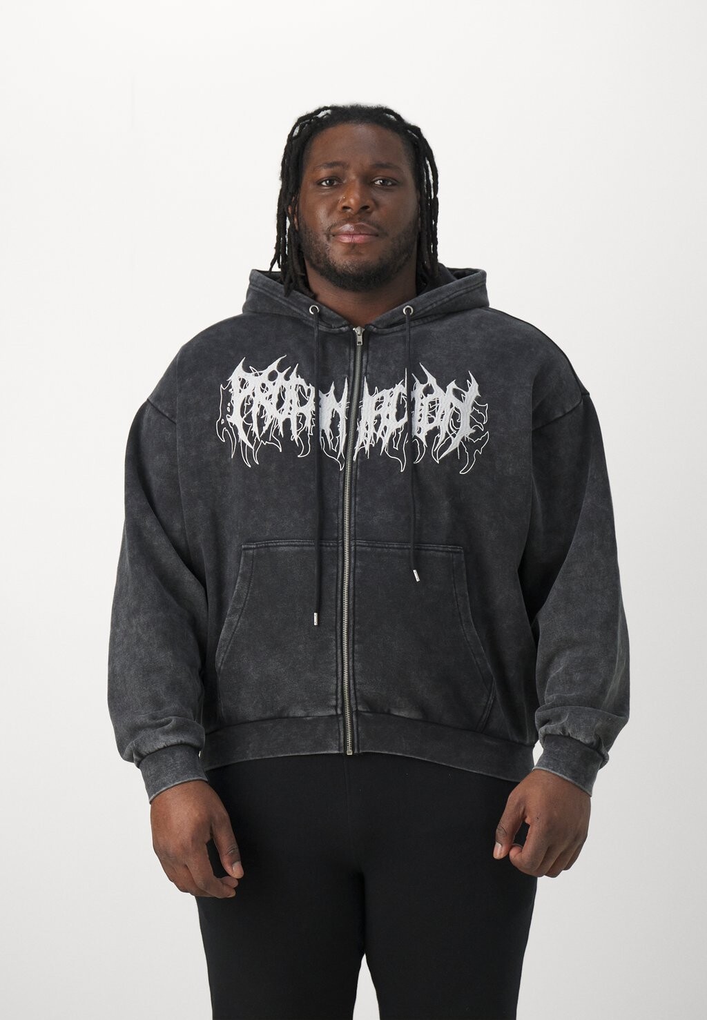 

Толстовка на молнии Unisex YOURTURN, черный