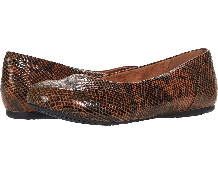 браслет leather snake кожаный коричневый Балетки SoftWalk Sonoma, цвет Brown Snake Leather