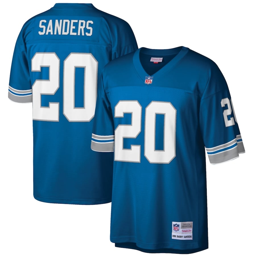 

Джерси Mitchell & Ness Detroit Lions, синий