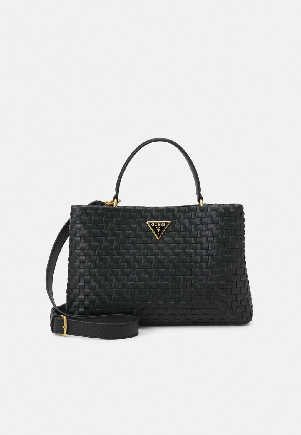 

Сумка через плечо LISBET COMPARTMENT SATCHEL Guess, черный