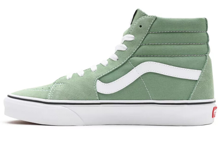 

Туфли для скейтбординга унисекс Vans Sk8 Hi, зеленые