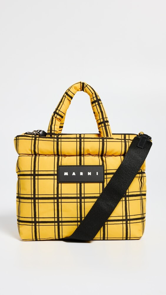 

Сумка-тоут Marni Nylon Check EW