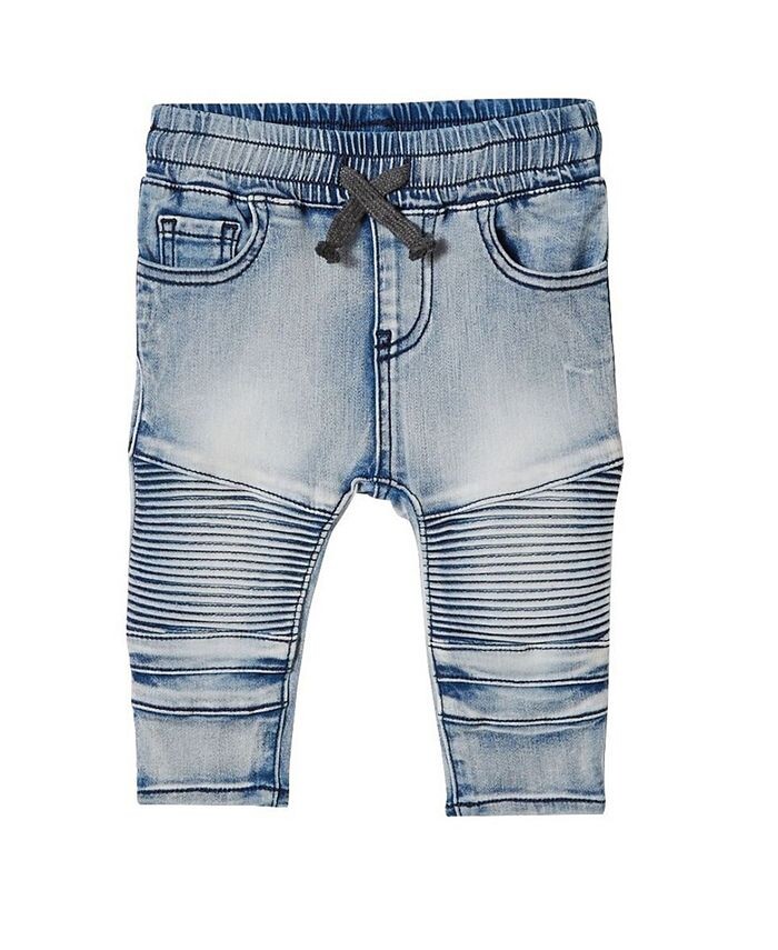 

Джинсы Jay Moto с кулиской для маленьких мальчиков COTTON ON, синий
