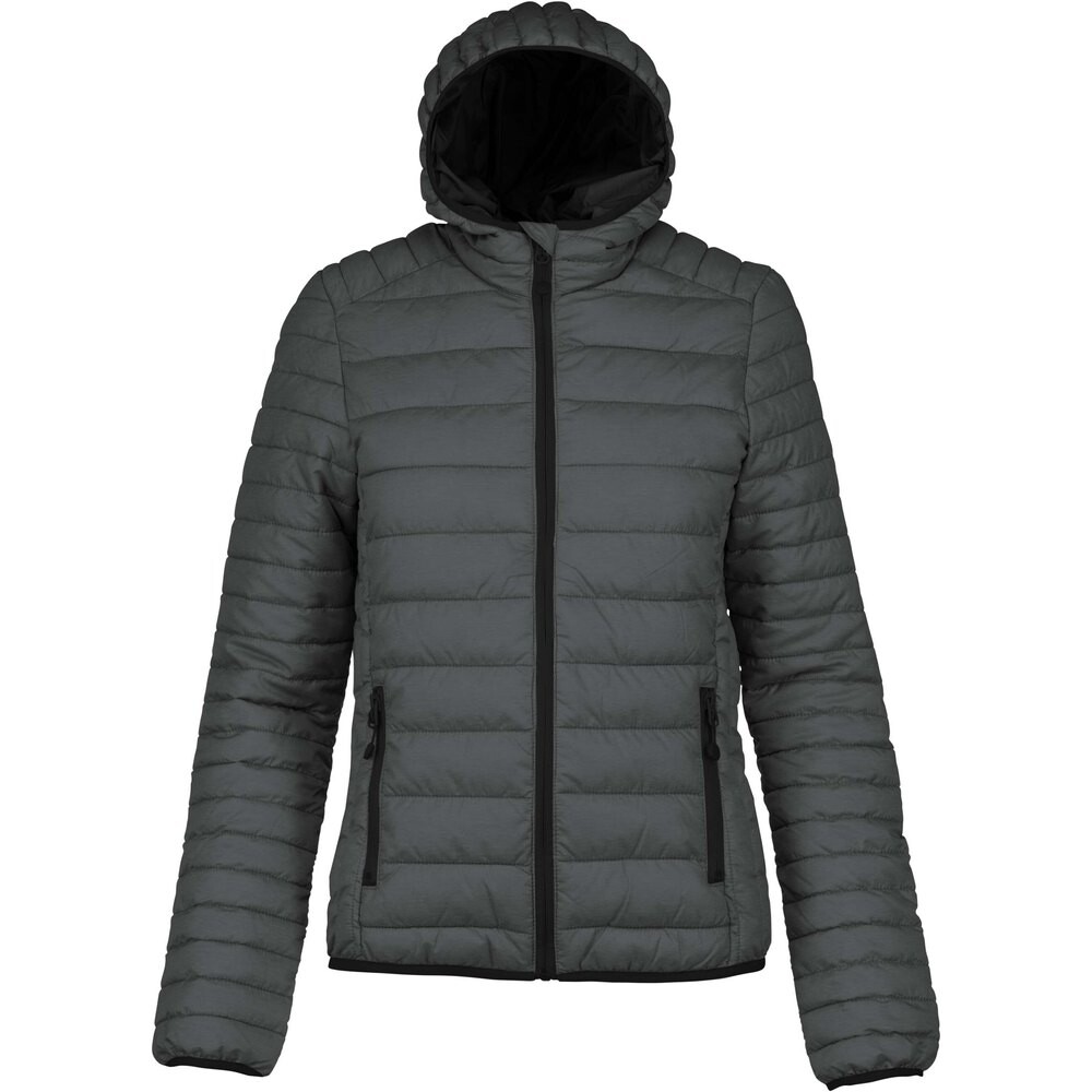 

Куртка Kariban Light Hood Down, серый