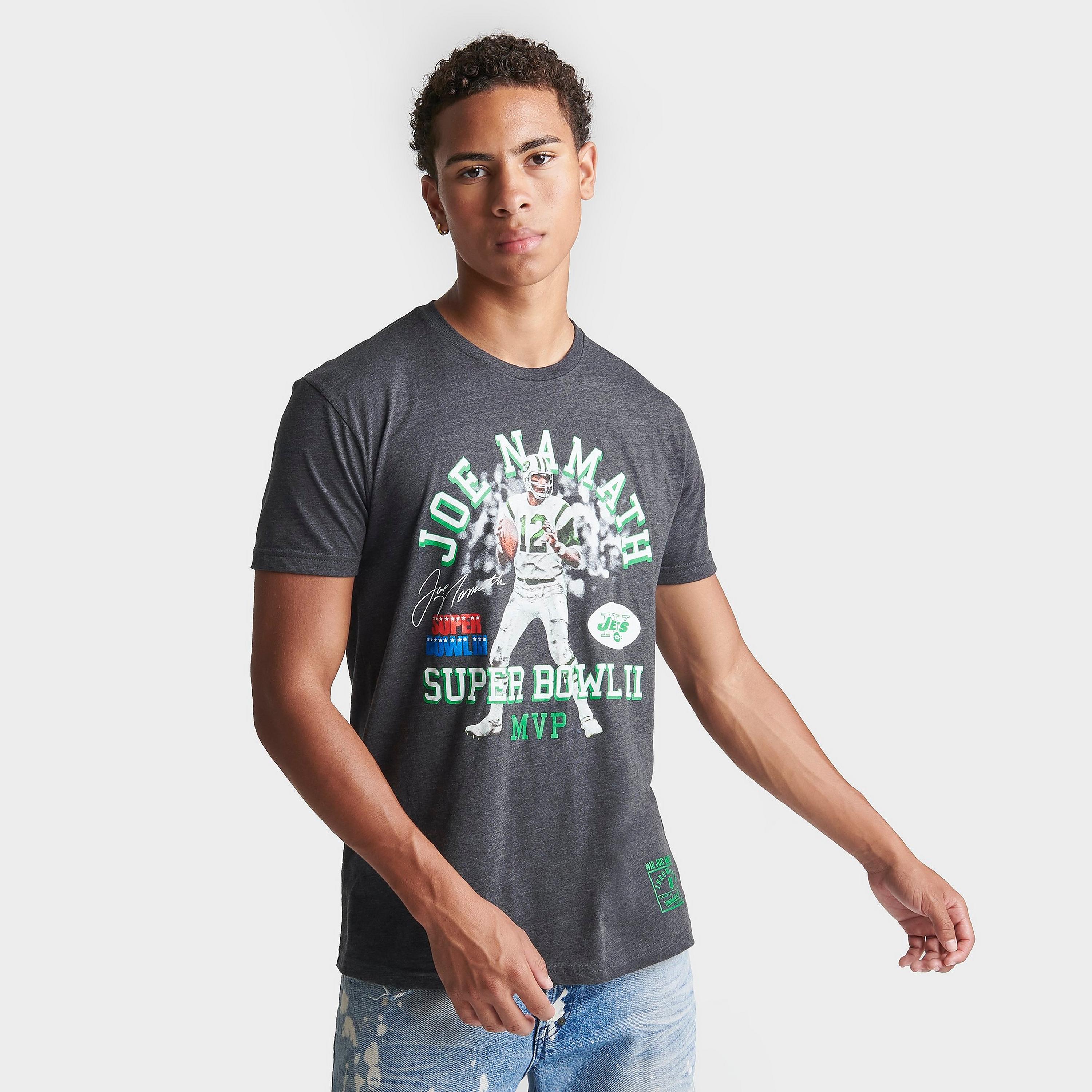 

Мужская футболка Mitchell & Ness New York Jets NFL Joe Namath SB MVP, черный