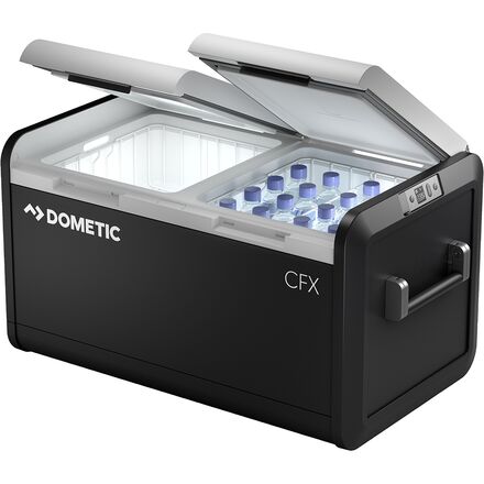 CFX3 75 Двухзонный охладитель с питанием Dometic, черный автомобильный холодильник компрессорный waeco dometic coolmatic cd 30
