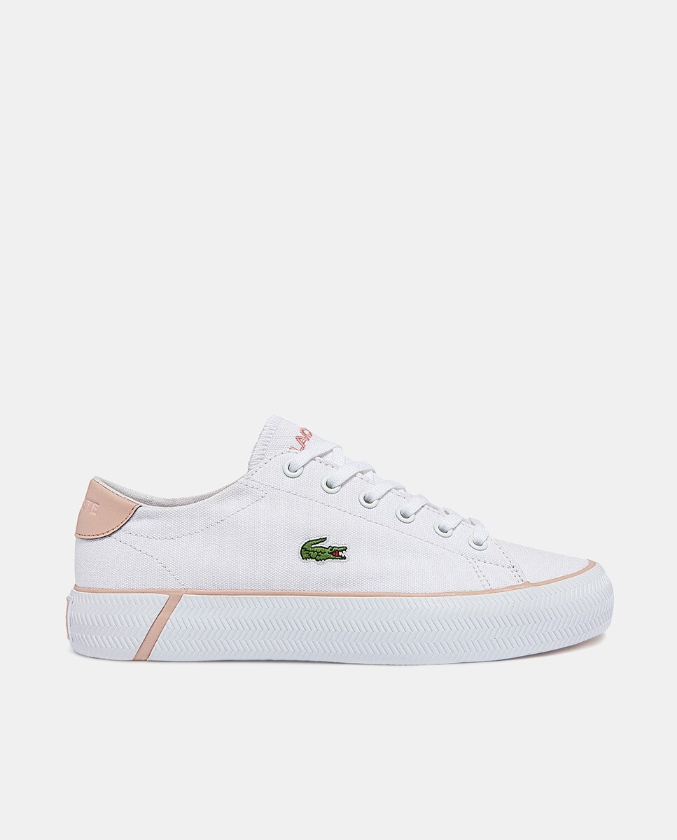 

Женские парусиновые кроссовки Gripshot BL Lacoste, белый