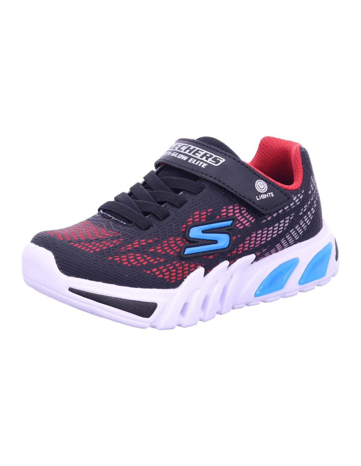 

Низкие кроссовки Skechers FLEX GLOW ELITE VORLO, цвет black/red/blue