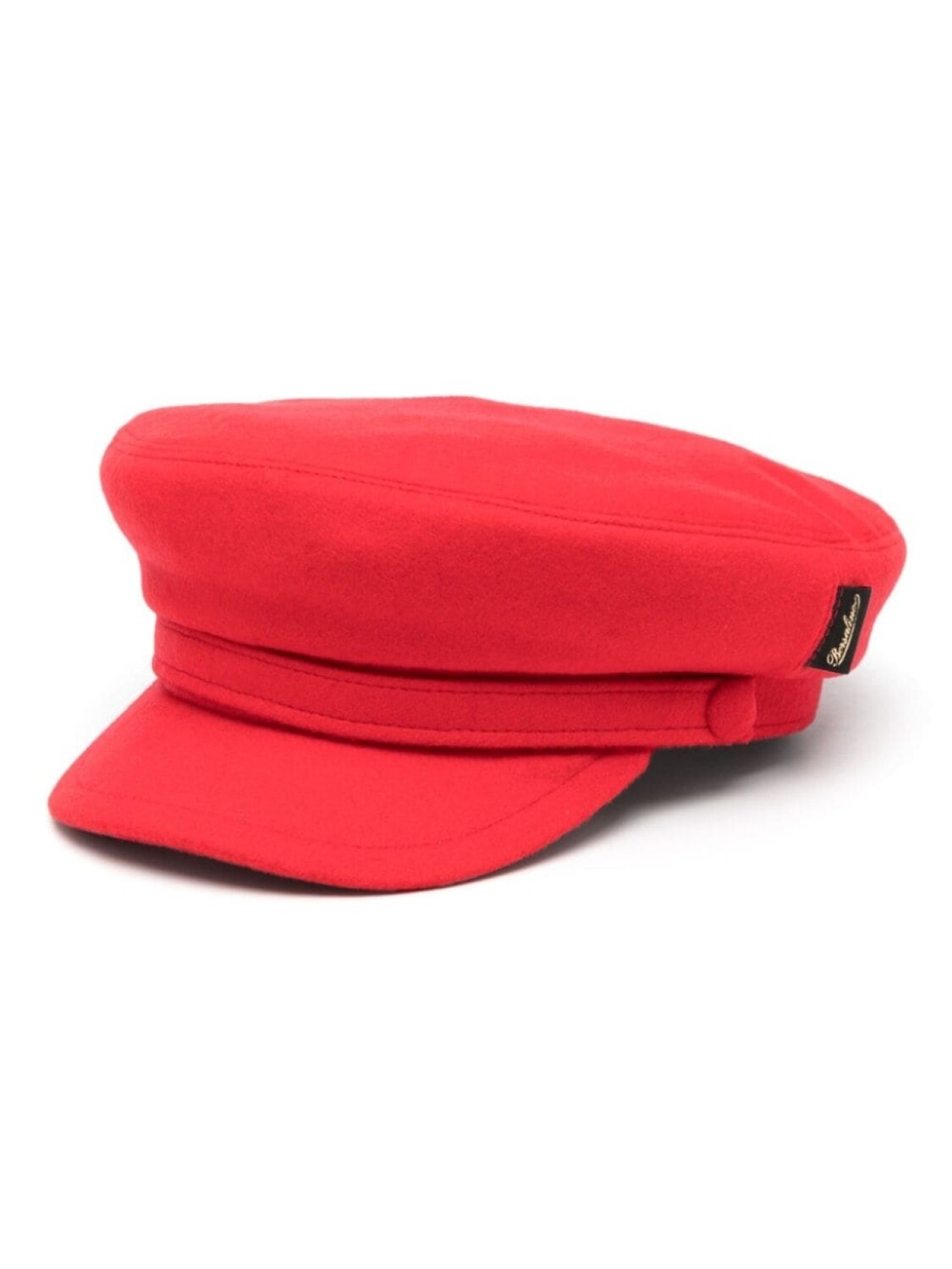 

Borsalino кепка с нашивкой-логотипом, красный