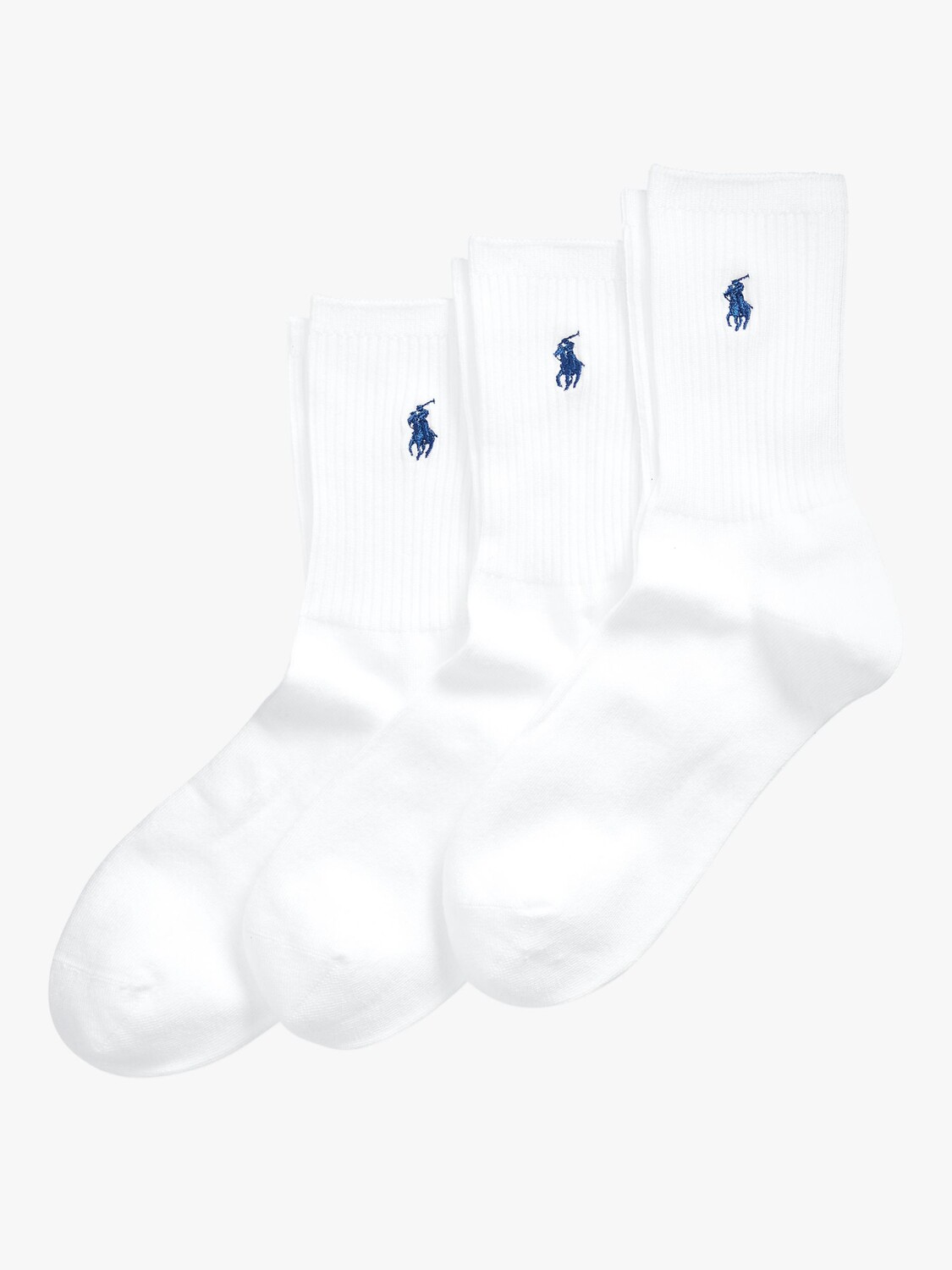 

Носки-поло до щиколотки Ralph Lauren, белый