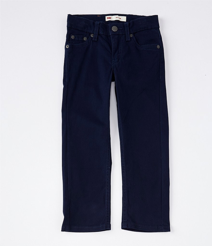Замшевые брюки узкого кроя Levi's Little Boys 2T-7X 511, синий