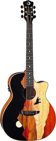 

Акустическая гитара Luna Vista Wolf Acoustic Electric Guitar with Case