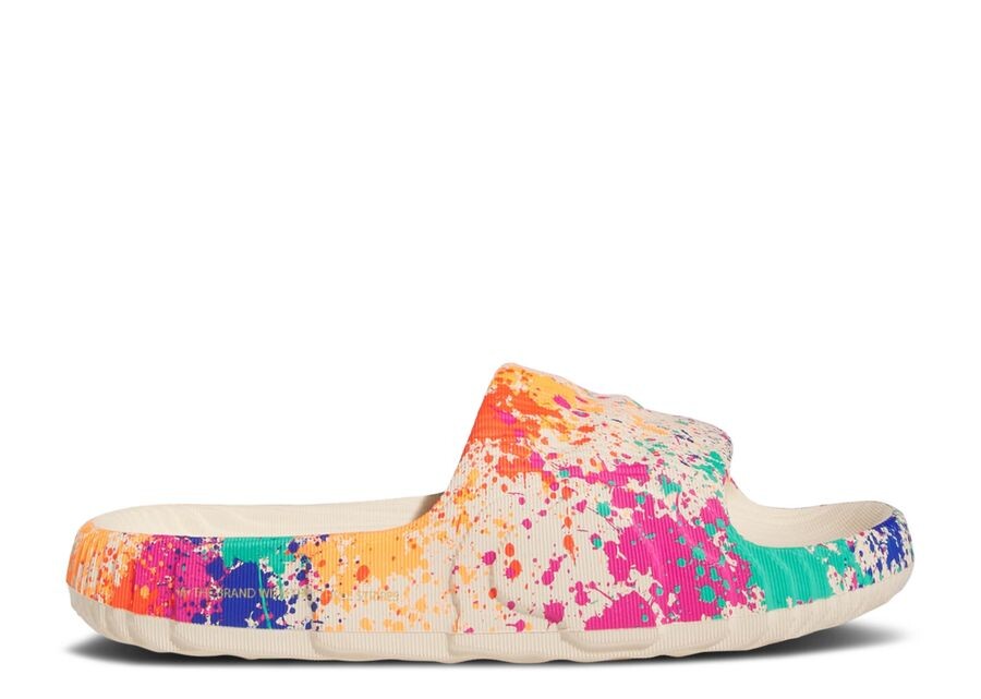 

Кроссовки adidas Adilette 22 Slide, цвет Sand Strata Paint Splatter