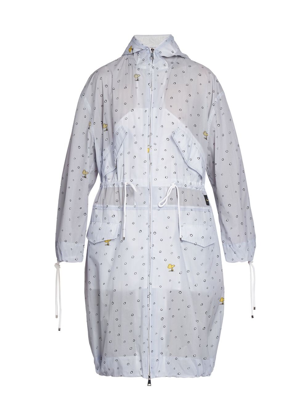 

Moncler x Peanuts Эрне Лонг Парка Moncler, синий