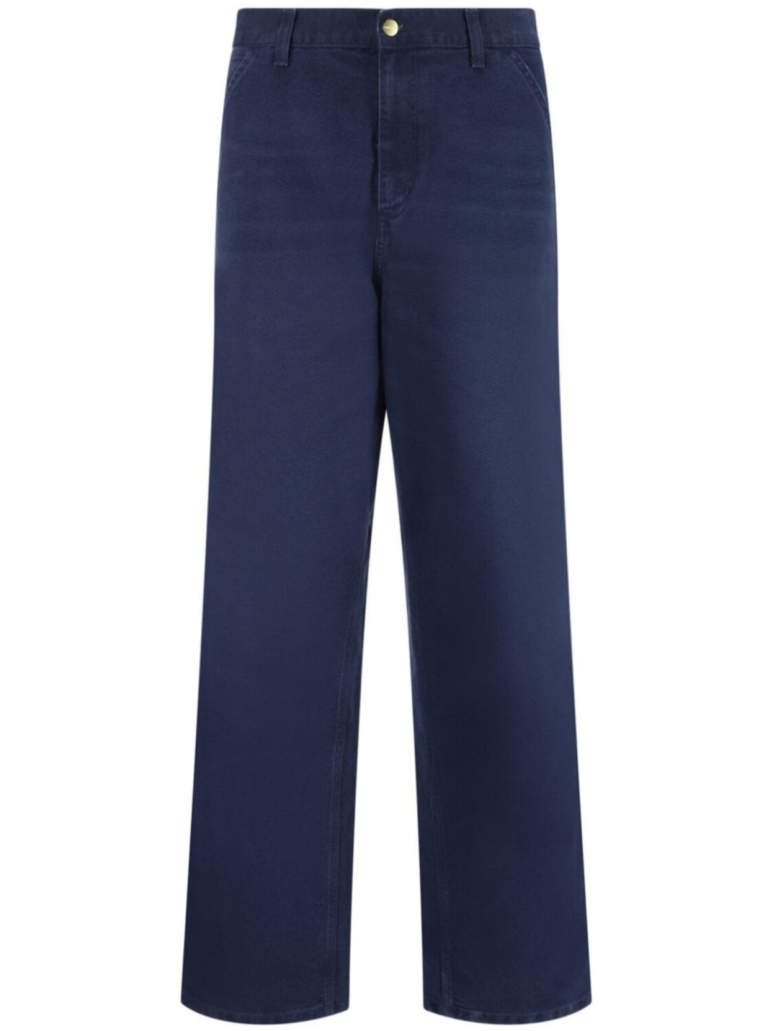 

Carhartt WIP брюки плотника из органического хлопка, синий