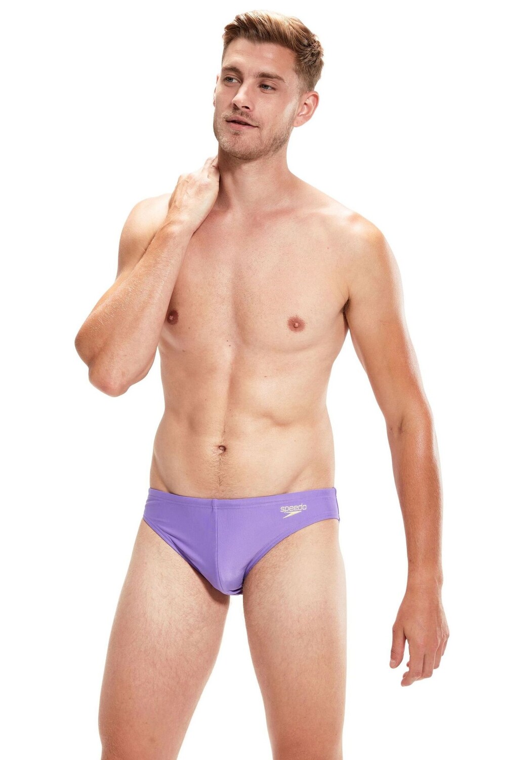 

Трусы мужские синие Solar 5 см Speedo, фиолетовый