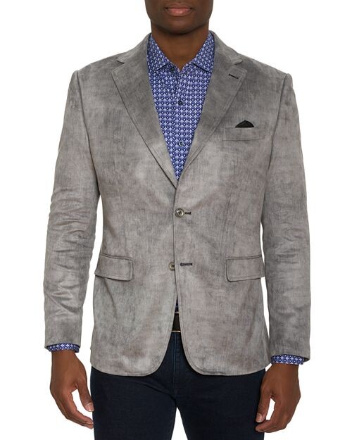 

Lubrano Приталенный пиджак с принтом Robert Graham, цвет Gray