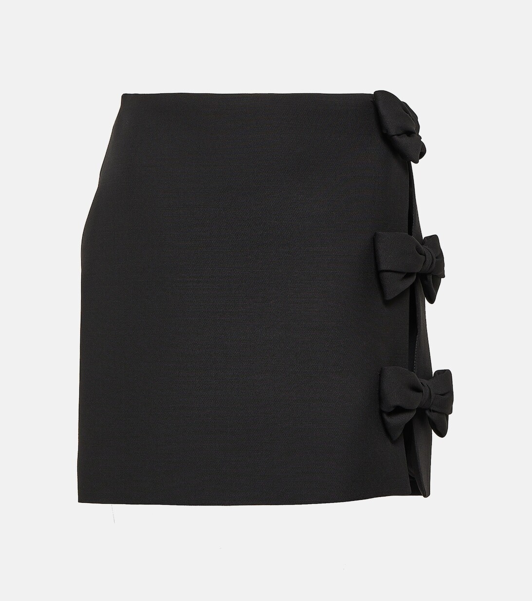 

Мини-юбка Crêpe Couture с бантом VALENTINO, черный