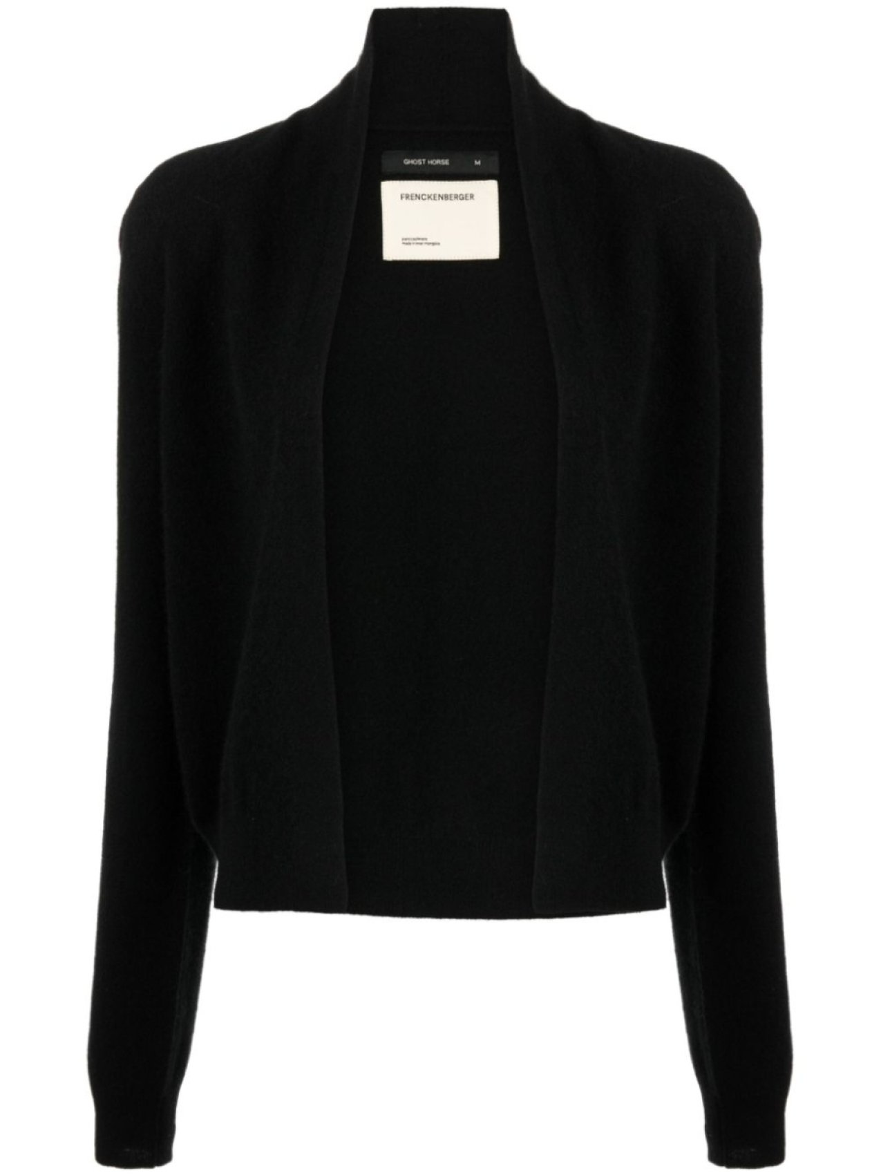 

Frenckenberger long-sleeve cashmere cardigan, черный