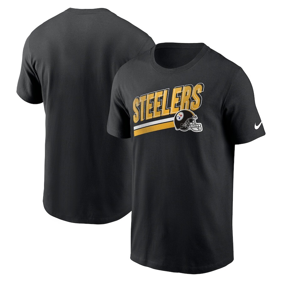 

Футболка с коротким рукавом Nike Pittsburgh Steelers, черный