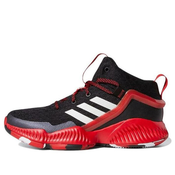 

Кроссовки lockdown j износостойкие нескользящие красные Adidas, черный