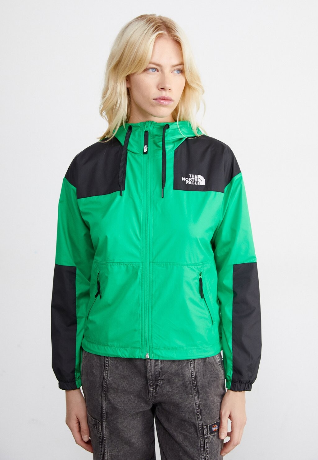 

Легкая куртка SHERU JACKET The North Face, цвет optic emerald/black