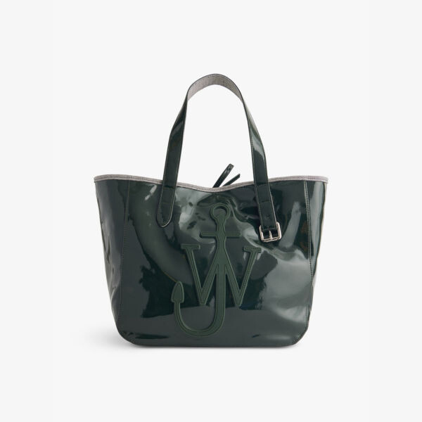

Сумка-Тоут из искусственной лакированной кожи на поясе Jw Anderson, хаки